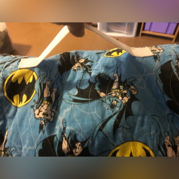 Batman Sleeping Bag Built in Pillow & Blanket - Picture 7 of 7